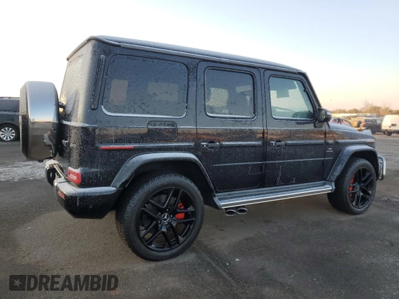 2020 Mercedes-Benz G 63 AMG with VIN W1NYC7HJ3LX364367, listed as a Copart auction lot 87410784 with 6,047 mi miles and Salvage title. Bid and sale history available at DreamBid. Image 3.