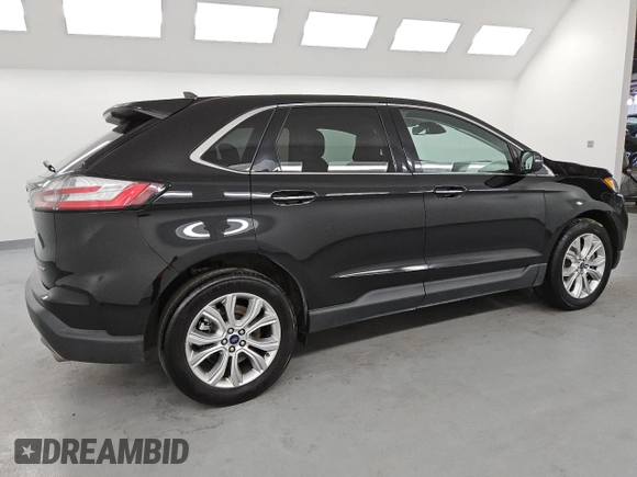 2022 Ford Edge Titanium with VIN 2FMPK4K9XNBA56007, listed as a Copart auction lot 50735545 with 73,016 mi miles and Clean Title. Bid and sale history available at carsss.com. Image 3.