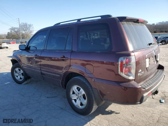 2008 Honda Pilot VP with VIN 5FNYF28288B018942, listed as a Copart auction lot 88707005 with 236,575 mi miles and Salvage Title. Bid and sale history available at carsss.com. Image 2.