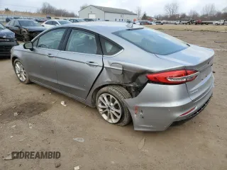 2020 Ford Fusion Hybrid SE with VIN 3FA6P0LUXLR106731, listed as a Copart auction lot 40049003 with 36,576 mi miles. Bid and sale history available at carsss.com. Image 2.