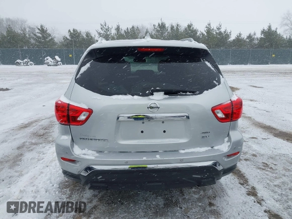 2020 Nissan Pathfinder SV with VIN 5N1DR2BM1LC612113, listed as a IAAI auction lot 41187236 with 94,446 mi miles. Bid and sale history available at carsss.com. Image 16.