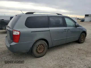 2009 Kia Sedona LX with VIN KNDMB233196318832, listed as a Copart auction lot 75229804 with 350,784 mi miles and Clean Title. Bid and sale history available at carsss.com. Image 3.