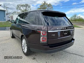 2020 Land Rover Range Rover HSE with VIN SALGS2RUXLA598308, listed as a Copart auction lot 56398735 with 132,979 mi miles and Clean Title. Bid and sale history available at DreamBid. Image 3.