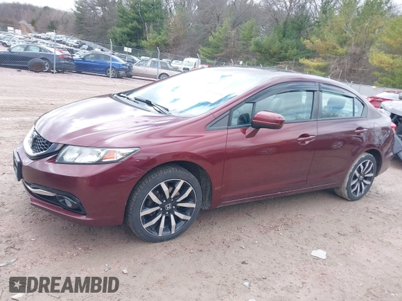 2014 Honda Civic EX-L with VIN 19XFB2F98EE049497, listed as a IAAI auction lot 42011129 with 132,580 mi miles and . Bid and sale history available at DreamBid. Image 2.