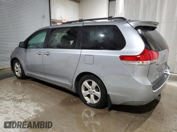 2011 Toyota Sienna LE AAS with VIN 5TDKK3DC3BS115071, listed as a Copart auction lot 46287965 with 160,187 mi miles and Salvage Title. Bid and sale history available at DreamBid. Image 2.