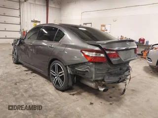 2016 Honda Accord Touring with VIN 1HGCR3F92GA029435, listed as a IAAI auction lot 42180794 with 132,658 mi miles and . Bid and sale history available at DreamBid. Image 3.