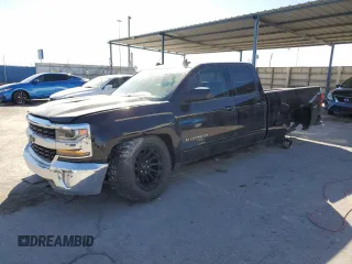 2017 Chevrolet Silverado 1500 LT with VIN 1GCRCRECXHZ225202, listed as a Copart auction lot 42362095 with 92,617 mi miles and Salvage Title. Bid and sale history available at DreamBid. Image 1.