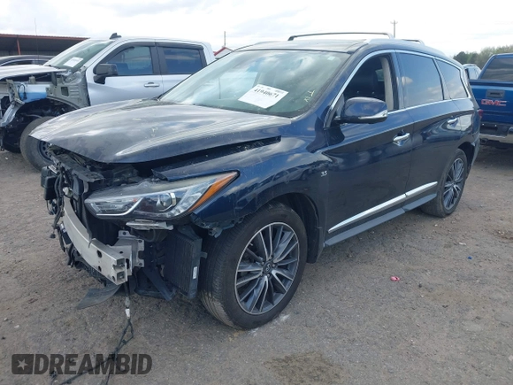2017 Infiniti QX60 with VIN 5N1DL0MM3HC504232, listed as a IAAI auction lot 41940671 with 156,488 mi miles and . Bid and sale history available at DreamBid. Image 17.