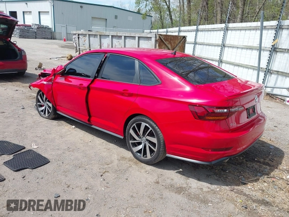 2019 Volkswagen Jetta GLI S с VIN 3VW6T7BU3KM255295, выставлен на аукционе IAAI как лот 42173746 с пробегом 63 526 миль миль и . История ставок и продаж доступна на DreamBid. Изображение 3.