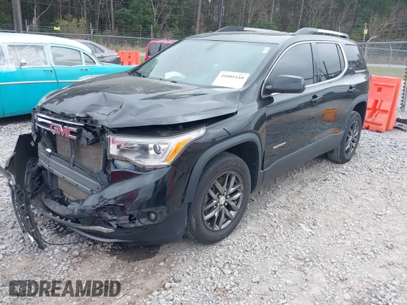 2017 GMC Acadia SLT with VIN 1GKKNMLS1HZ183368, listed as a IAAI auction lot 41801110 with 138,919 mi miles. Bid and sale history available at carsss.com. Image 2.