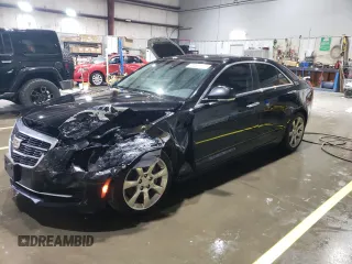 2015 Cadillac ATS Sedan Luxury RWD with VIN 1G6AB5RX7F0143177, listed as a Copart auction lot 51540375 with 159,217 mi miles and Salvage Title. Bid and sale history available at carsss.com. Image 1.