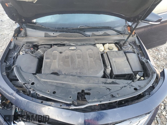 2018 Chevrolet Impala LT with VIN 2G1105S35J9173554, listed as a Copart auction lot 80760604 with 159,519 mi miles and Salvage Title. Bid and sale history available at DreamBid. Image 11.