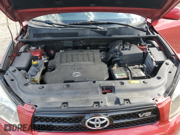 2006 Toyota RAV4 Sport with VIN JTMZK32V065001222, listed as a Copart auction lot 46810565 with 129,783 mi miles and Salvage Title. Bid and sale history available at carsss.com. Image 12.