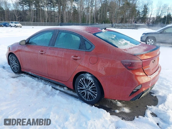2023 Kia Forte GT-Line with VIN 3KPF54AD5PE528042, listed as a IAAI auction lot 41146498 with 45,669 mi miles. Bid and sale history available at carsss.com. Image 3.