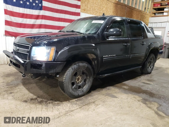 2010 Chevrolet Avalanche LT with VIN 3GNVKFE06AG192069, listed as a Copart auction lot 50096895 with 209,250 mi miles and Salvage title. Bid and sale history available at DreamBid. Image 1.