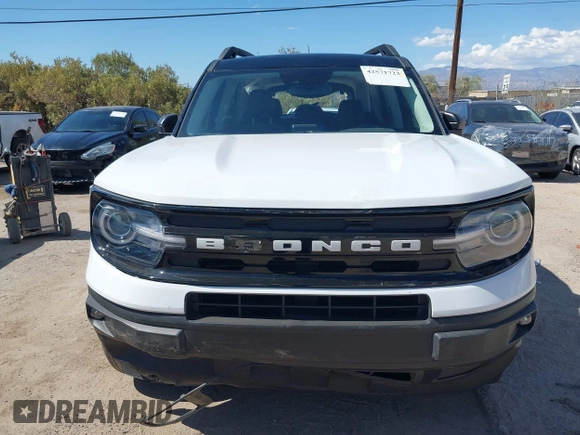 2024 Ford Bronco Sport Outer Banks with VIN 3FMCR9C65RRE03245, listed as a IAAI auction lot 42571723 with 32,918 mi miles and . Bid and sale history available at DreamBid. Image 12.
