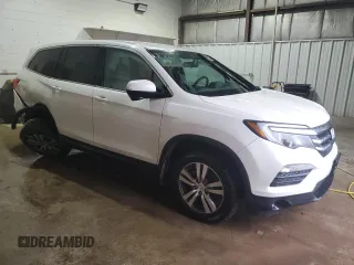 2016 Honda Pilot EX with VIN 5FNYF6H3XGB066361, listed as a Copart auction lot 49820645 with 106,666 mi miles and Salvage Title. Bid and sale history available at carsss.com. Image 4.