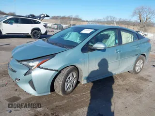 2018 Toyota Prius Two with VIN JTDKARFU1J3057604, listed as a IAAI auction lot 41446327 with 72,023 mi miles. Bid and sale history available at carsss.com. Image 18.