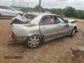 2002 Acura RL with VIN JH4KA96502C004661, listed as a Copart auction lot 64204784 with 0 mi miles and Salvage Title. Bid and sale history available at carsss.com. Image 3.