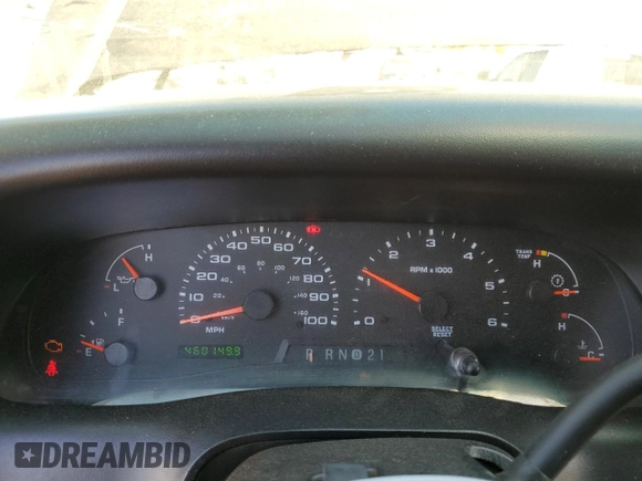 2003 Ford Super Duty F-250 XL with VIN 1FTNW21L93EB52407, listed as a Copart auction lot 70003244 with 460,149 mi miles and Salvage Title. Bid and sale history available at carsss.com. Image 9.