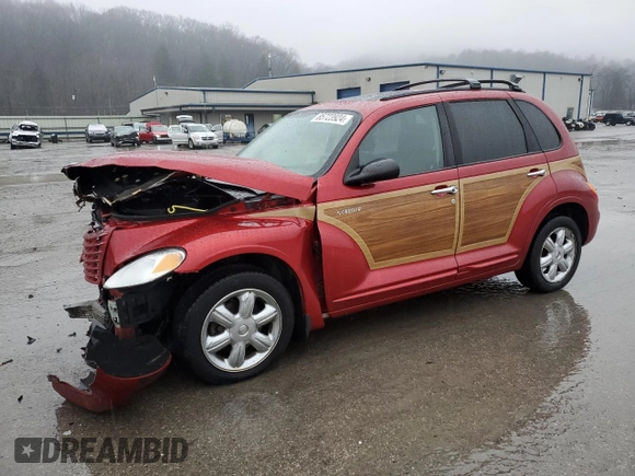 2003 Chrysler PT Cruiser Touring with VIN 3C4FY58B63T546069, listed as a Copart auction lot 85723924 with 108,507 mi miles and Salvage Title. Bid and sale history available at carsss.com. Image 1.