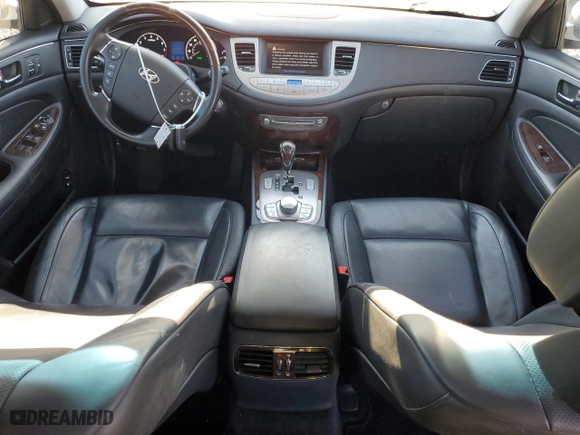 2009 Hyundai Genesis with VIN KMHGC46F69U055627, listed as a Copart auction lot 49956565 with 108,182 mi miles and Non Repairable. Bid and sale history available at carsss.com. Image 8.