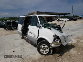 2000 GMC Safari Passenger with VIN 1GKDM19W0YB509187, listed as a Copart auction lot 72981834 with 0 mi miles and Non Repairable. Bid and sale history available at carsss.com. Image 1.