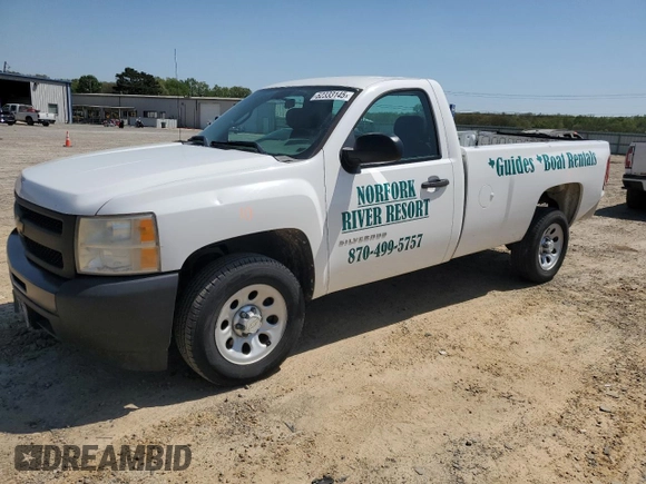 2011 Chevrolet Silverado 1500 Work Truck with VIN 1GCNCPEX2BZ108422, listed as a Copart auction lot 52333145 with 38,798 mi miles and Clean Title. Bid and sale history available at DreamBid. Image 1.