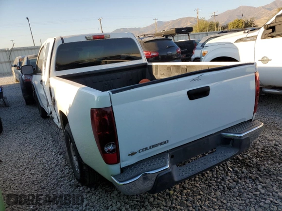 2008 Chevrolet Colorado LS with VIN 1GCCS199988211256, listed as a Copart auction lot 73603194 with 0 mi miles and Salvage Title. Bid and sale history available at carsss.com. Image 2.