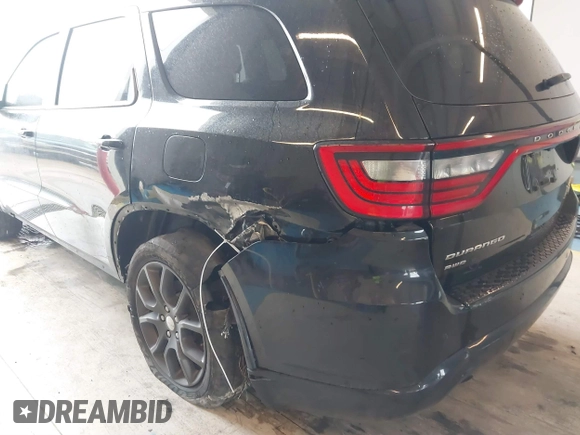 2017 Dodge Durango R/T with VIN 1C4SDJCT8HC897362, listed as a IAAI auction lot 41823155 with 93,367 mi miles and . Bid and sale history available at DreamBid. Image 6.