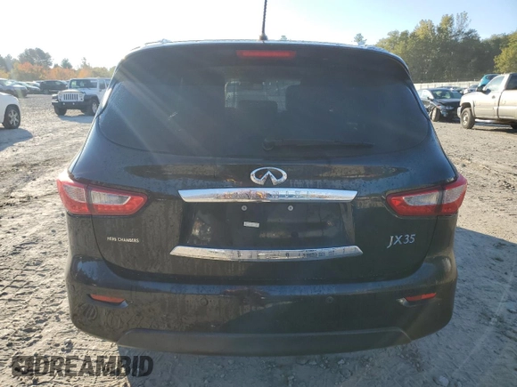 2013 Infiniti JX35 with VIN 5N1AL0MM5DC321802, listed as a Copart auction lot 76448834 with 169,516 mi miles and Clean Title. Bid and sale history available at carsss.com. Image 6.