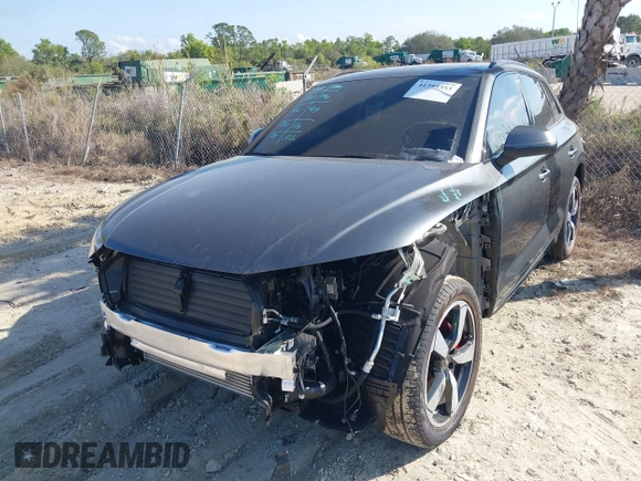 2024 Audi Q5 S line Prestige with VIN WA1FAAFY5R2112458, listed as a IAAI auction lot 41395353 with 10,801 mi miles and . Bid and sale history available at DreamBid. Image 20.