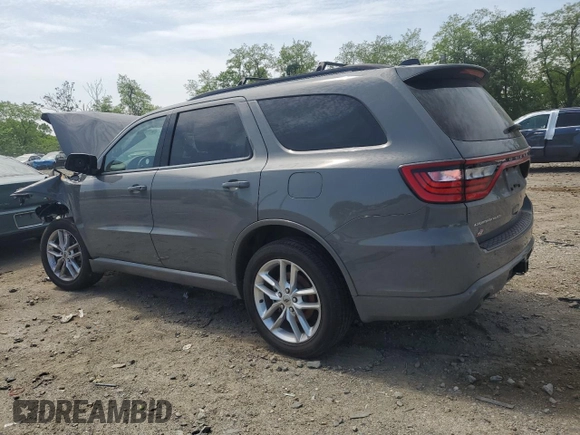2023 Dodge Durango GT Plus z VIN 1C4RDJDG6PC637220, wystawiony jako Copart lot #56154845 z przebiegiem 59 381 mil mil oraz Nie do naprawy • Non repairable. Historia ofert i sprzedaży dostępna na DreamBid. Obrazek 2.