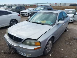 2002 Lincoln LS w/Base Pkg with VIN 1LNHM86S62Y672921, listed as a IAAI auction lot 42100871 with 207,170 mi miles. Bid and sale history available at carsss.com. Image 6.