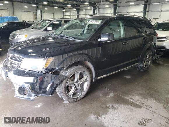 2017 Dodge Journey Crossroad Plus с VIN 3C4PDDGGXHT575461, выставлен на аукционе Copart как лот 59404715 с пробегом 72 842 миль миль и Списание • Salvage title. История ставок и продаж доступна на DreamBid. Изображение 1.