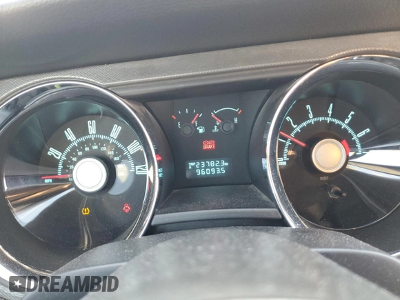 2010 Ford Mustang V6 with VIN 1ZVBP8ANXA5141446, listed as a Copart auction lot 52023755 with 96,093 mi miles and Salvage Title. Bid and sale history available at carsss.com. Image 9.