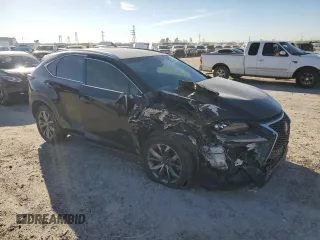 2017 Lexus NX with VIN JTJYARBZ5H2080134, listed as a Copart auction lot 47971345 with 91,358 mi miles and Salvage Title. Bid and sale history available at carsss.com. Image 4.