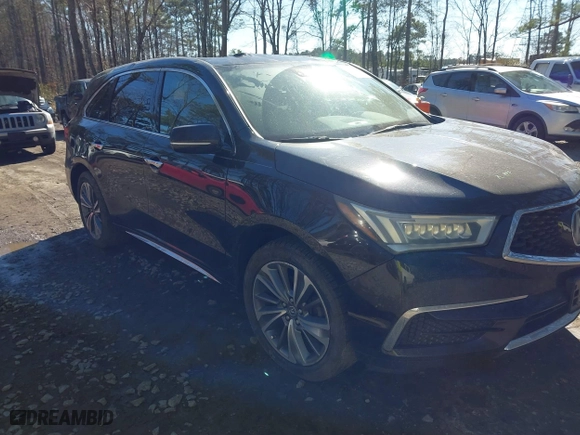 2017 Acura MDX w/Technology Pkg with VIN 5FRYD4H51HB006562, listed as a IAAI auction lot 41656371 with 64,142 mi miles. Bid and sale history available at carsss.com. Image 1.