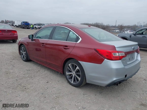 2015 Subaru Legacy 2.5i Limited with VIN 4S3BNAL60F3011345, listed as a IAAI auction lot 41794417 with 118,594 mi miles. Bid and sale history available at carsss.com. Image 3.
