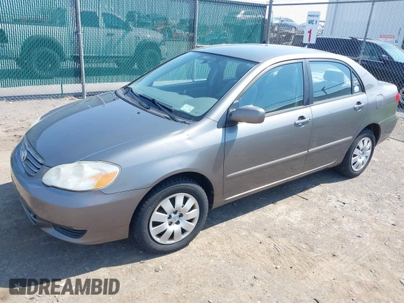 2004 Toyota Corolla CE with VIN 2T1BR38E34C205694, listed as a IAAI auction lot 42124476 with 174,153 mi miles and . Bid and sale history available at DreamBid. Image 2.