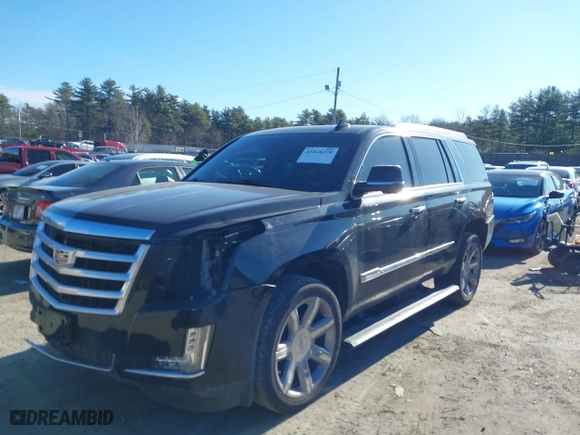 2016 Cadillac Escalade Premium Collection with VIN 1GYS4CKJ8GR418990, listed as a IAAI auction lot 41848378 with 141,354 mi miles. Bid and sale history available at carsss.com. Image 2.
