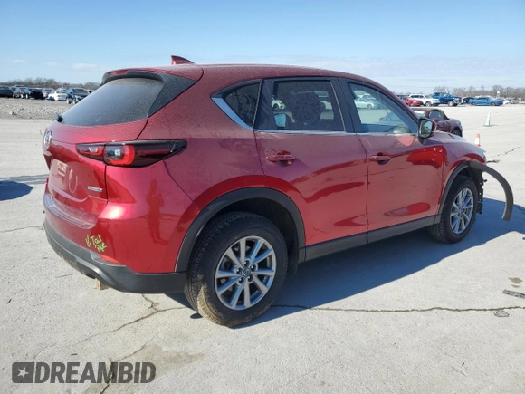 2023 Mazda CX-5 S Select with VIN JM3KFBBM5P0262424, listed as a Copart auction lot 88150275 with 18,910 mi miles and Salvage Title. Bid and sale history available at DreamBid. Image 3.