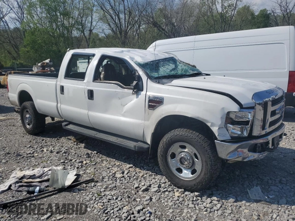 2008 Ford F-350 XL with VIN 1FTWW31R58ED87991, listed as a Copart auction lot 51704105 with 210,981 mi miles and Salvage Title. Bid and sale history available at DreamBid. Image 4.