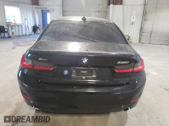 2019 BMW 3 Series 330i xDrive with VIN WBA5R7C57KAJ87310, listed as a Copart auction lot 42261105 with 0 mi miles and Salvage Title. Bid and sale history available at carsss.com. Image 6.