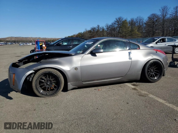 2007 Nissan 350Z Touring with VIN JN1BZ34E87M551191, listed as a Copart auction lot 47386845 with Not Provided miles and Salvage Title. Bid and sale history available at carsss.com. Image 1.