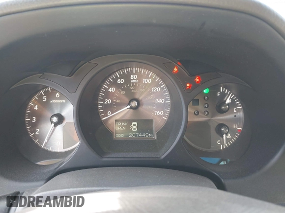 2008 Lexus GS 350 with VIN JTHCE96S580016491, listed as a IAAI auction lot 42036614 with 207,449 mi miles and . Bid and sale history available at DreamBid. Image 7.