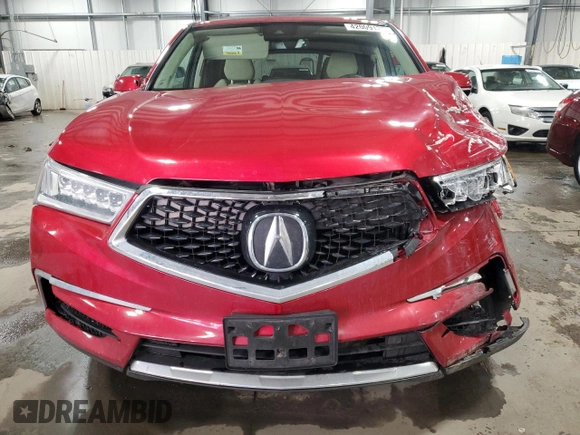 2019 Acura MDX with VIN 5J8YD4H39KL030629, listed as a Copart auction lot 42009135 with 82,776 mi miles and Salvage Title. Bid and sale history available at carsss.com. Image 5.