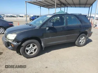 2002 Lexus RX 300 with VIN JTJHF10U820282916, listed as a Copart auction lot 67762054 with 188,965 mi miles and Salvage Title. Bid and sale history available at carsss.com. Image 1.