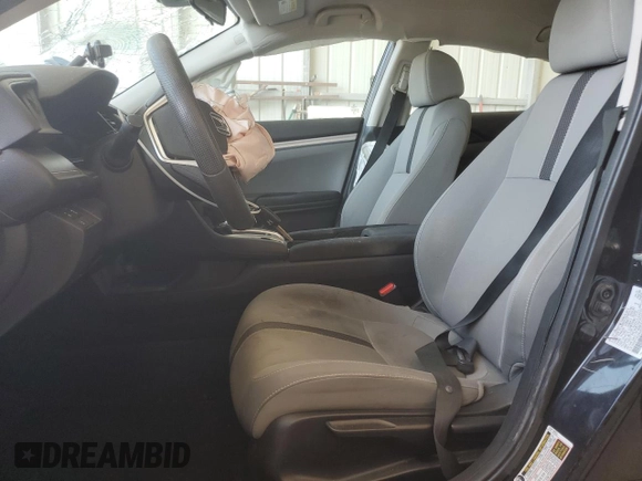 2019 Honda Civic Sedan LX with VIN 2HGFC2F63KH576061, listed as a Copart auction lot 53490125 with 59,725 mi miles and Non Repairable. Bid and sale history available at carsss.com. Image 7.