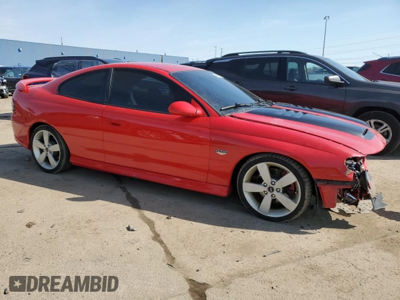 2006 Pontiac GTO z VIN 6G2VX12U76L820047, wystawiony jako Copart lot #48890995 z przebiegiem 182 891 mil mil oraz Czysty tytuł • Clean title. Historia ofert i sprzedaży dostępna na DreamBid. Obrazek 4.